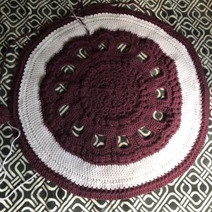 Crochet rug